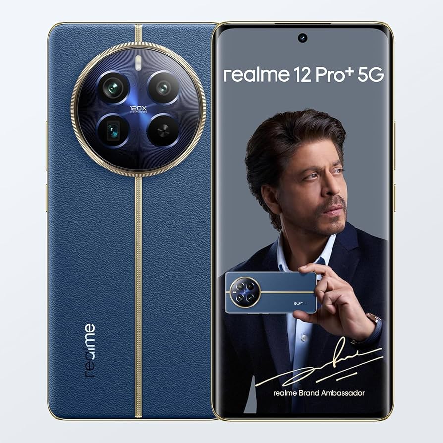 スマートフォン本体 realme 12 Pro+ 5G 12GB + 512G Blue realme 12 Pro+ 5G Smartphone 12 + 512 GB, Sony IMX890 OIS